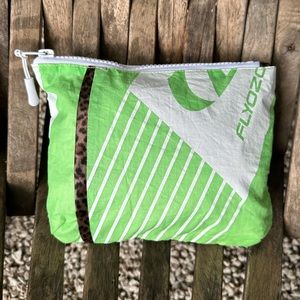 Soflo Riders pouch made with repurposed kite